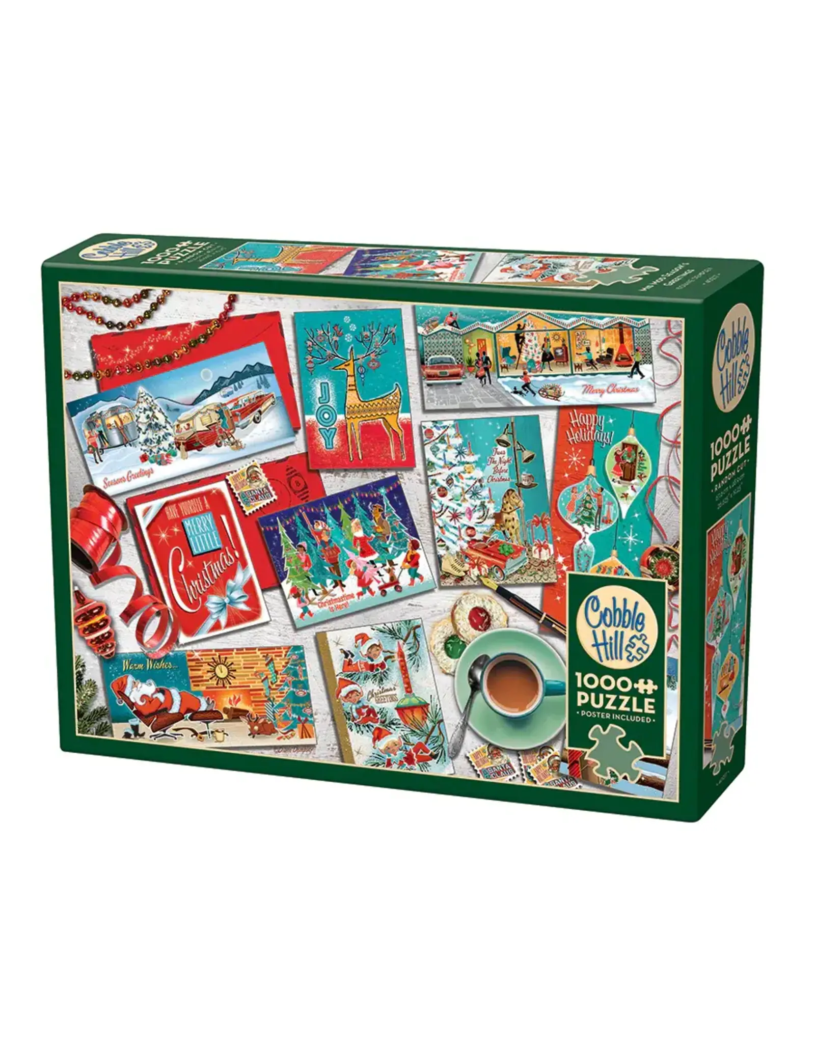 Cobble Hill Mid Mod Season's Greetings 1000 pc