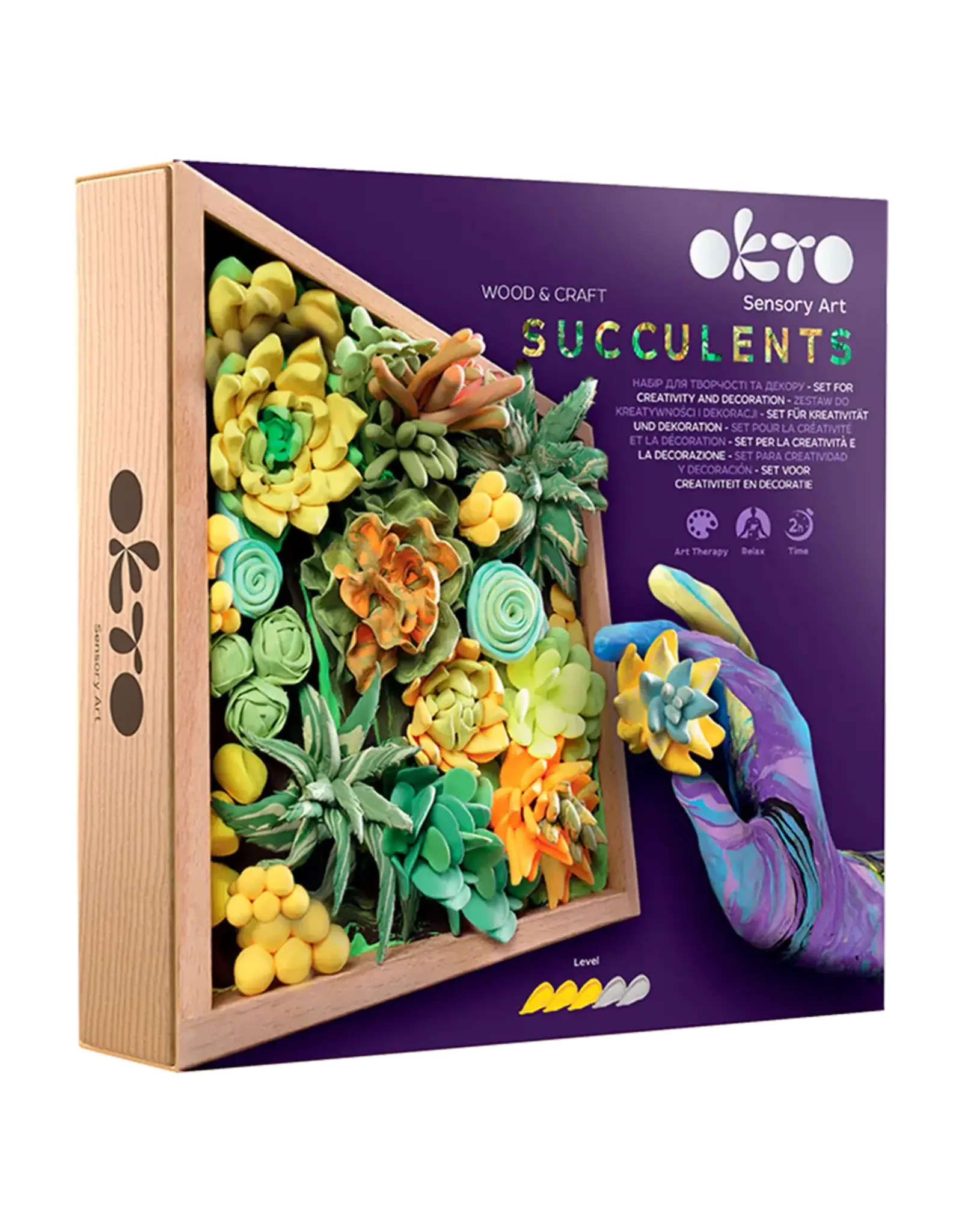 Wood & Craft - Succulent - Energy