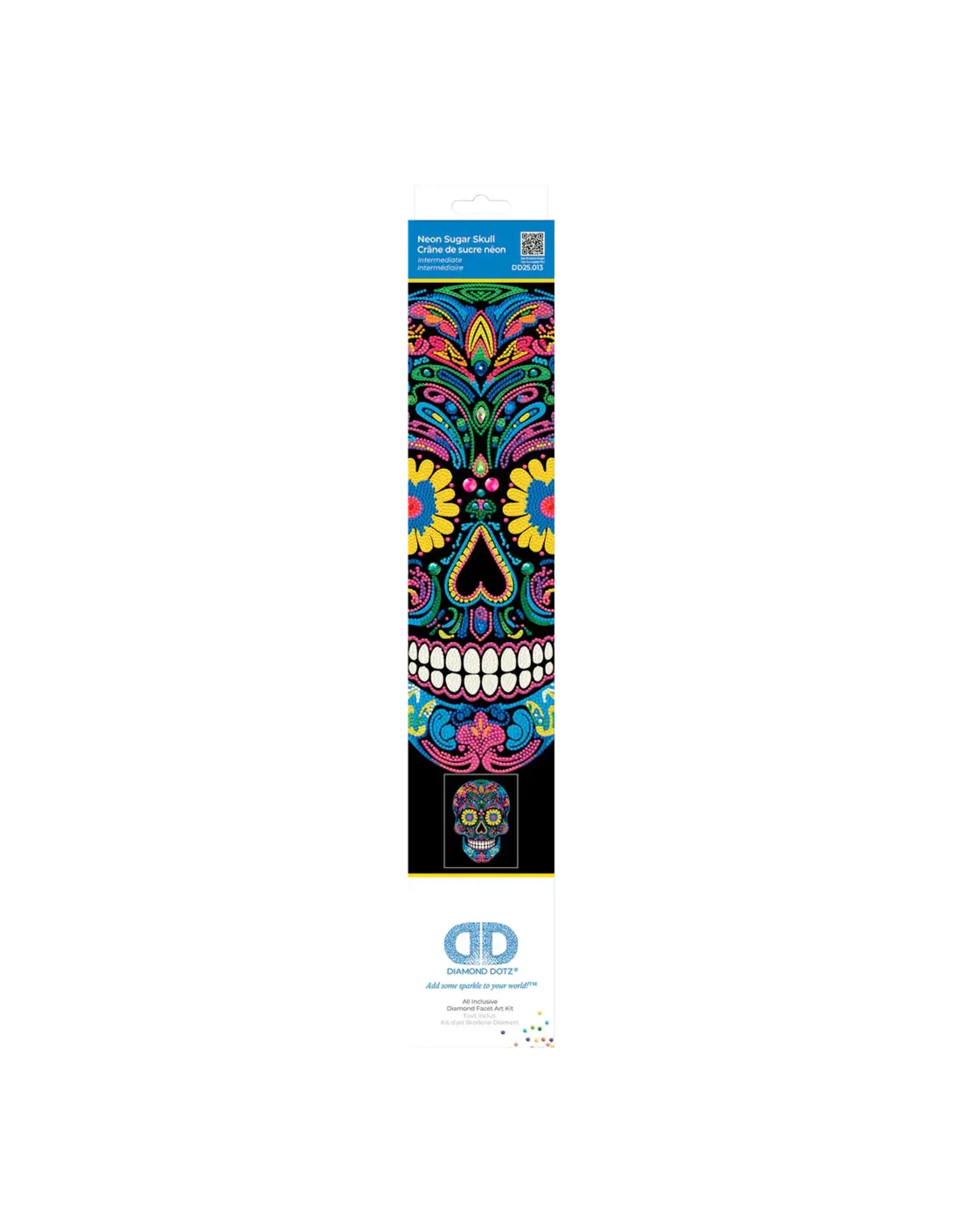 Diamond Dotz Diamond Dotz - Neon Sugar Skull