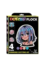 Diamond Dotz Dotzies Flock - Neon Anime Girls
