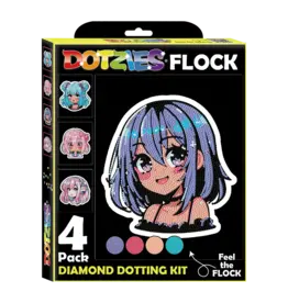 Diamond Dotz Dotzies Flock - Neon Anime Girls