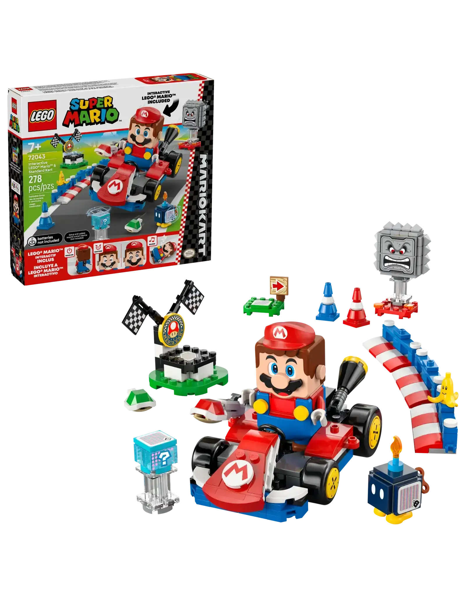 Lego Mario Kart – Interactive LEGO Mario & Standard Kart
