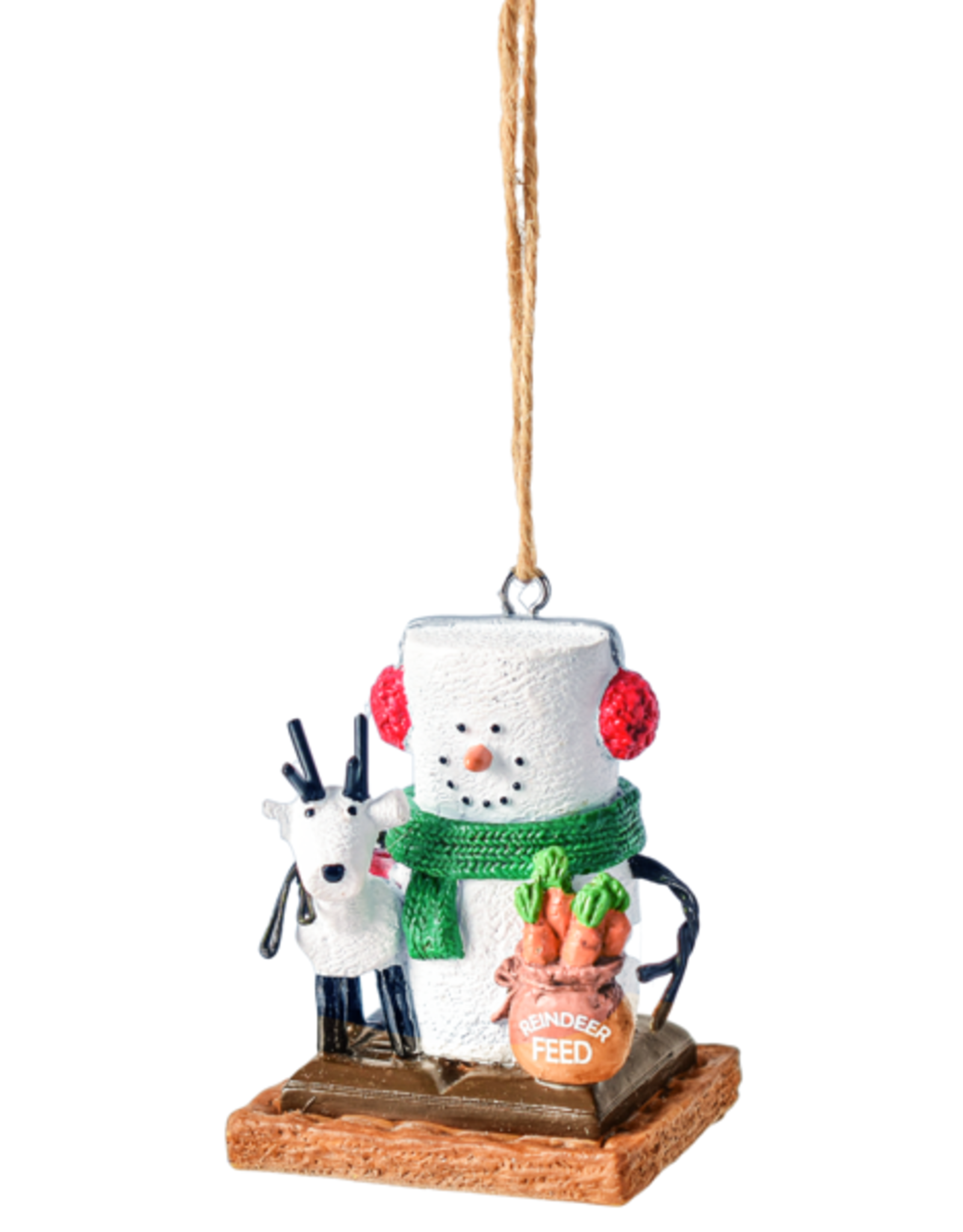 Ganz S'mores w/Reindeer Ornament - Reindeer Feed