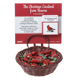 Ganz The Christmas Cardinal from Heaven Charm