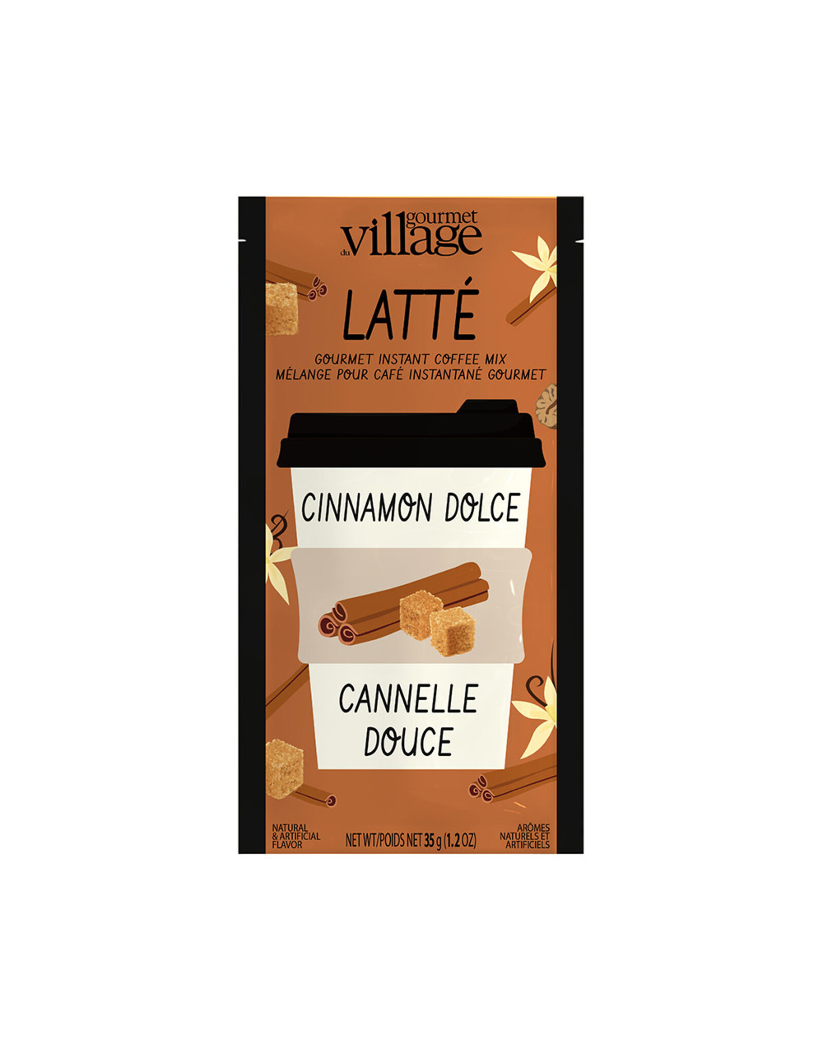 Gourmet Village Cinnamon Dolce Instant Coffee