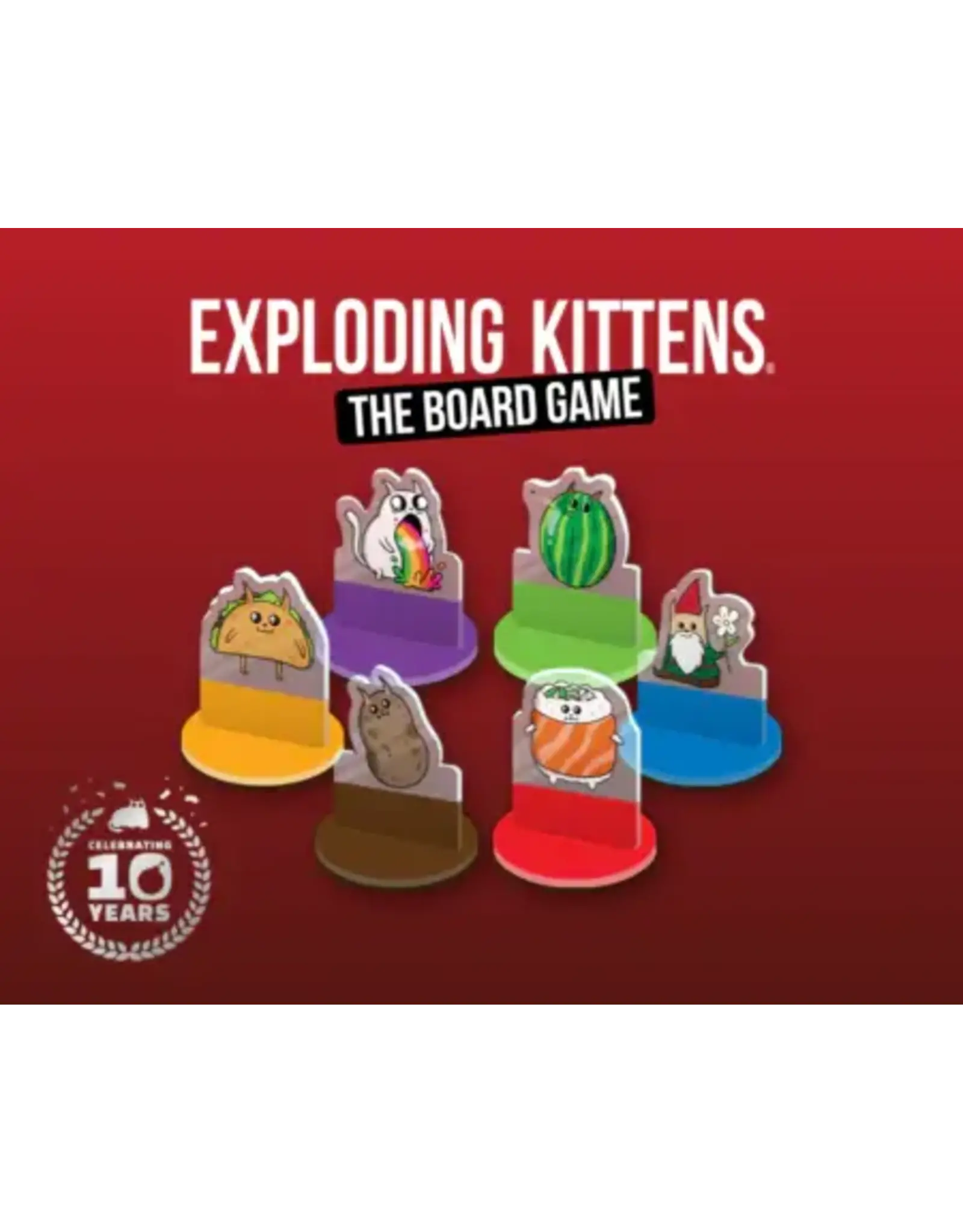 Exploding Kittens Exploding Kittens The Board Game Acrylic Meeples
