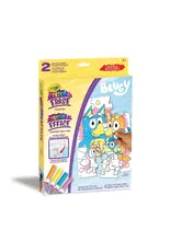 Crayola Bluey Colour & Erase Reusable Puzzle Set