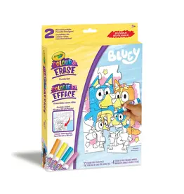 Crayola Bluey Colour & Erase Reusable Puzzle Set