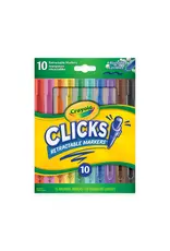 Crayola Clicks Retractable Markers 10 Count
