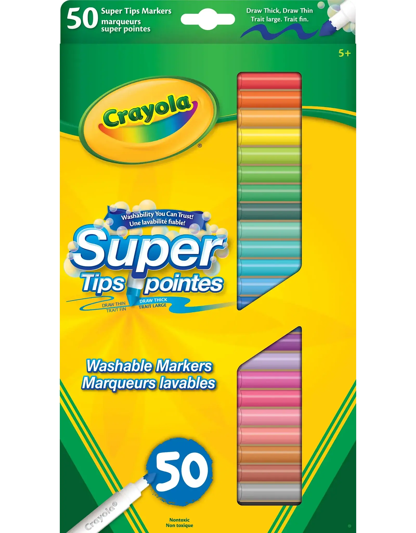 Crayola Crayola 50 Super Tips Washable Markers