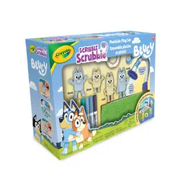 Crayola Bluey Scribble Scrubbie Poolside Playset 4 Count