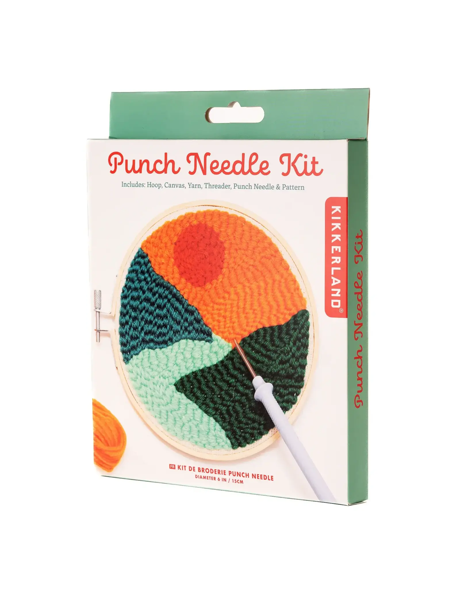 Kikkerland Landscape Punch Needle Kit