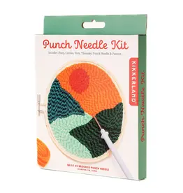 Kikkerland Landscape Punch Needle Kit