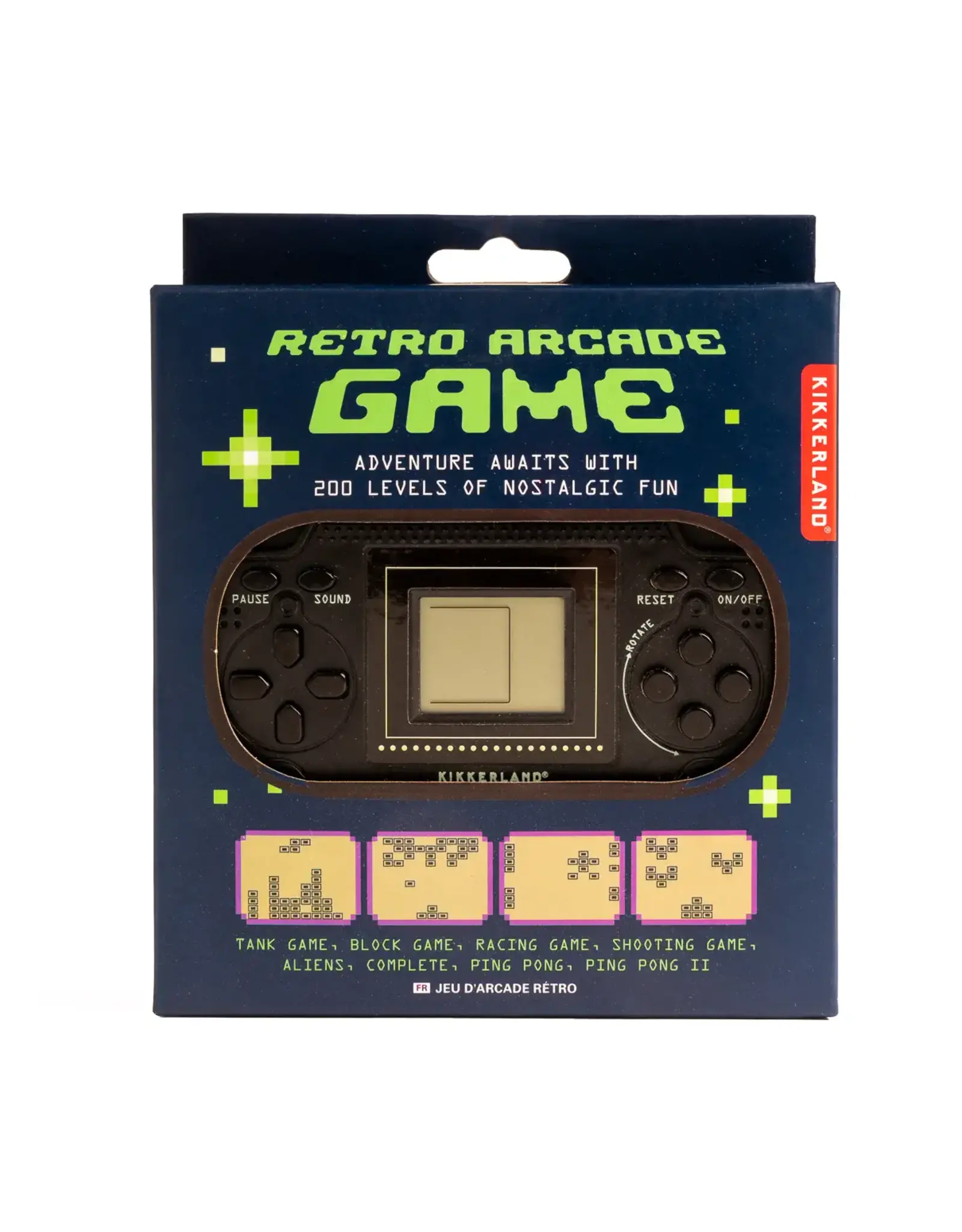 Kikkerland Retro Arcade Game