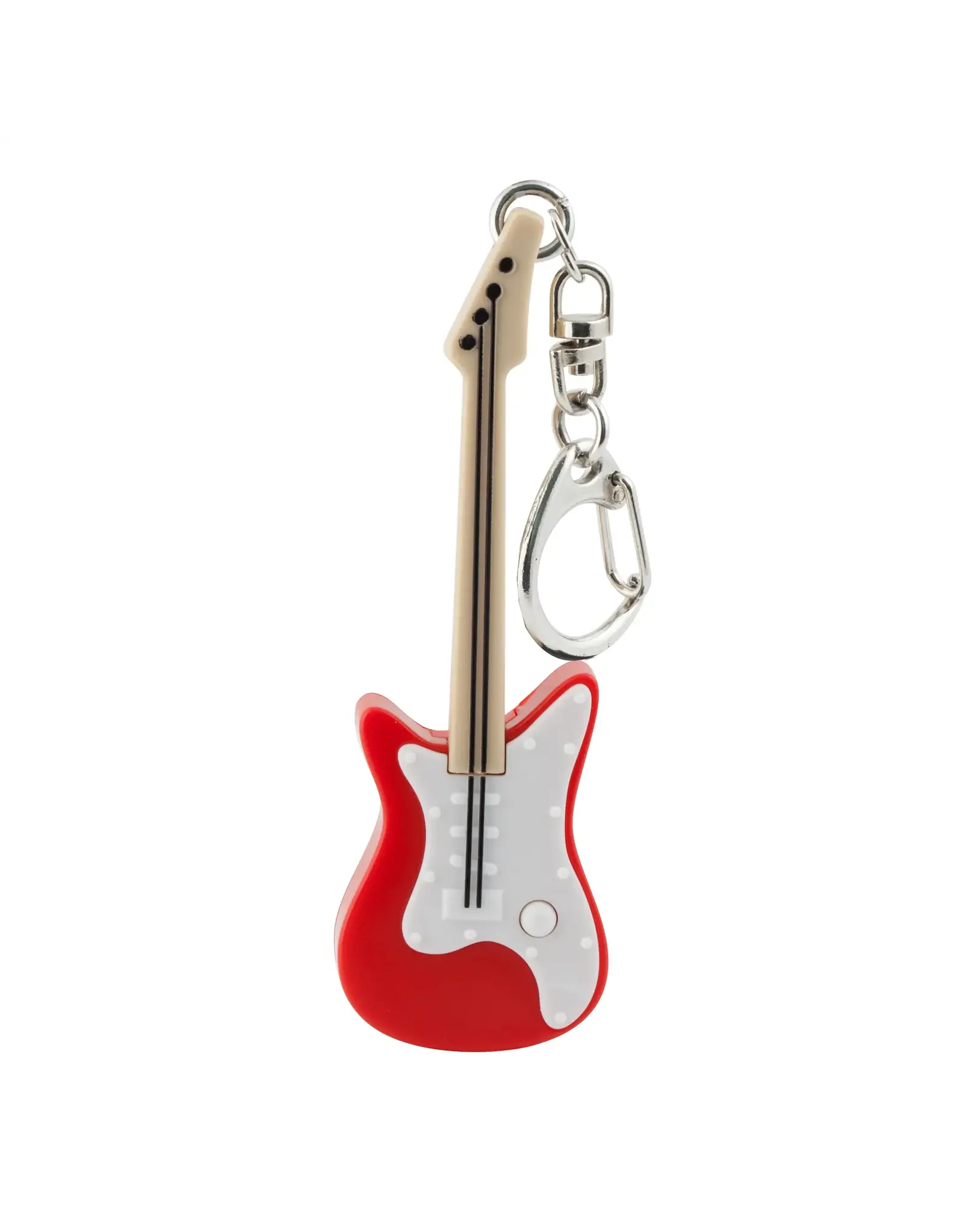 Kikkerland Guitar LED & Sound Keychain