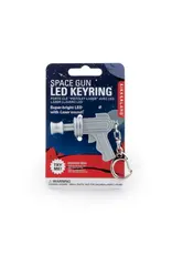 Kikkerland Space Gun LED & Sound Keychain