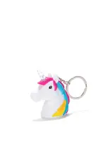 Kikkerland Unicorn LED & Sound Keychain