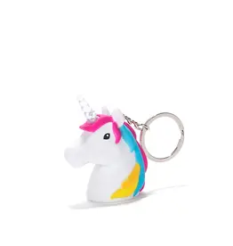 Kikkerland Unicorn LED & Sound Keychain