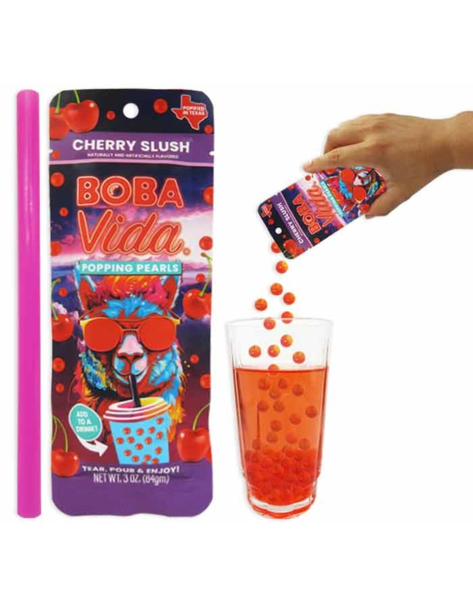 Boba Vida - Cherry Slush 84g