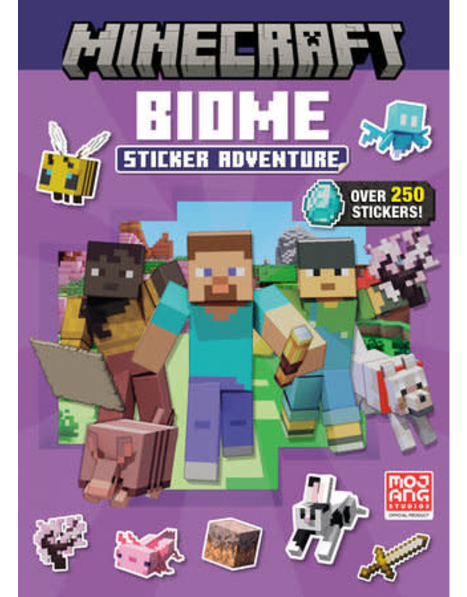 Biome Adventures Sticker Book (Minecraft)