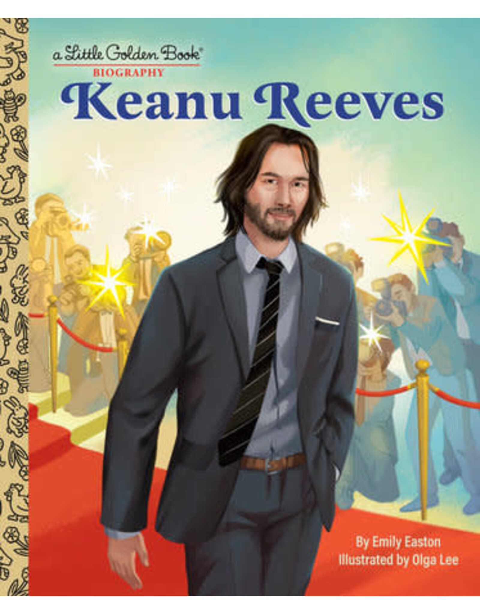Little Golden Books Keanu Reeves: A Little Golden Book Biography