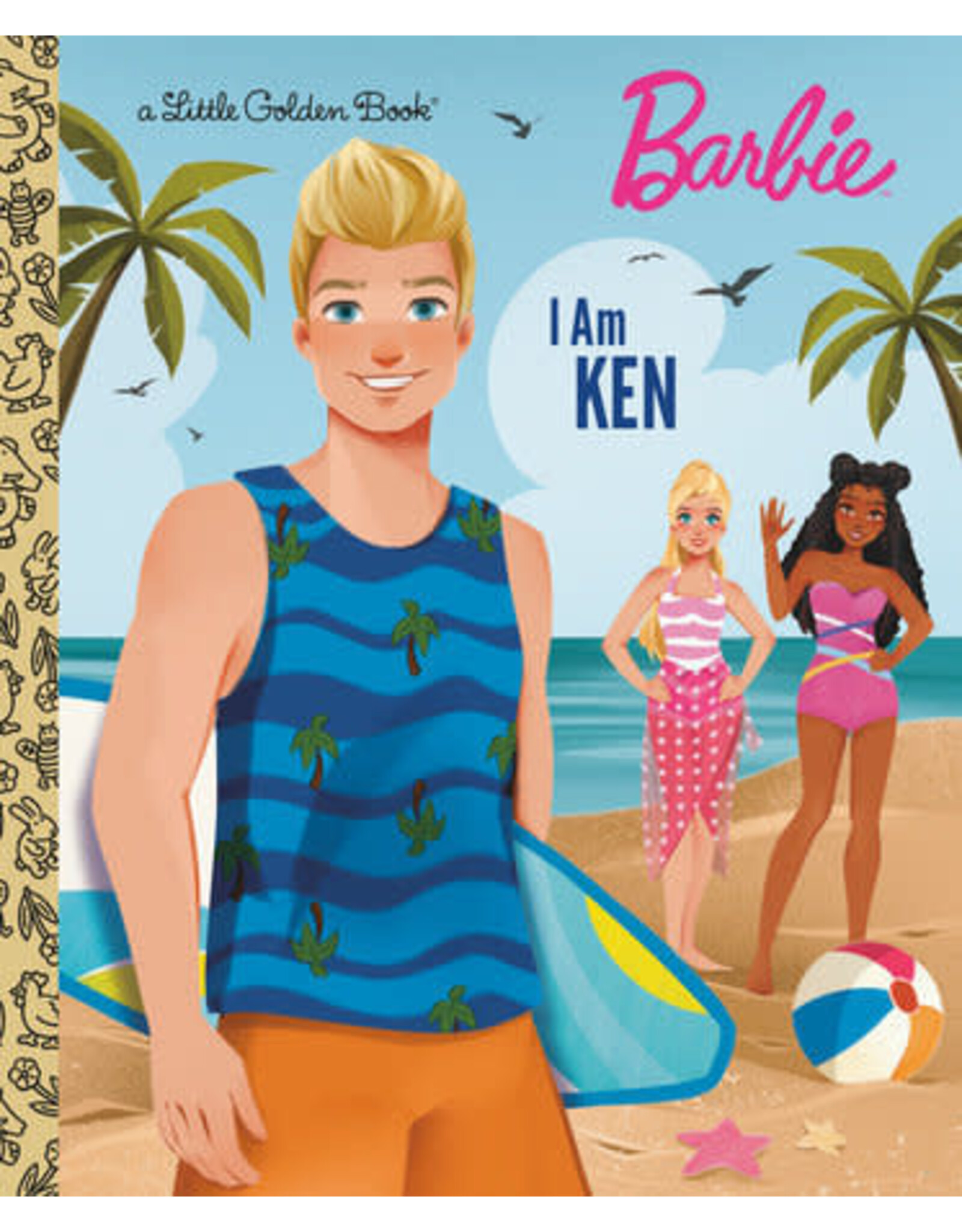 I Am Ken (Barbie) Little Golden Book