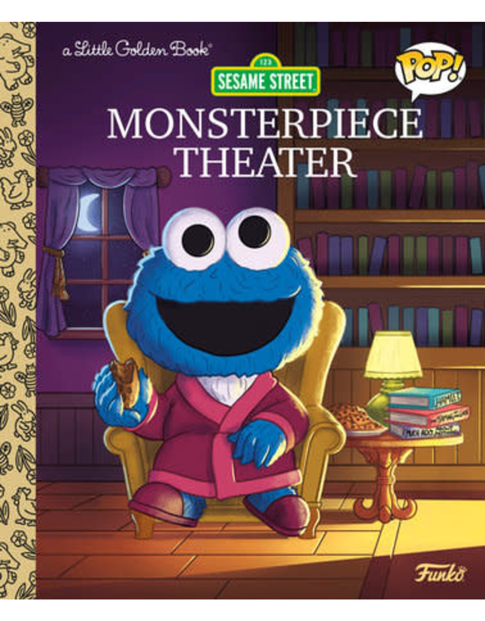 Little Golden Books Sesame Street: Monsterpiece Theater (Funko Pop!) Little Golden Book