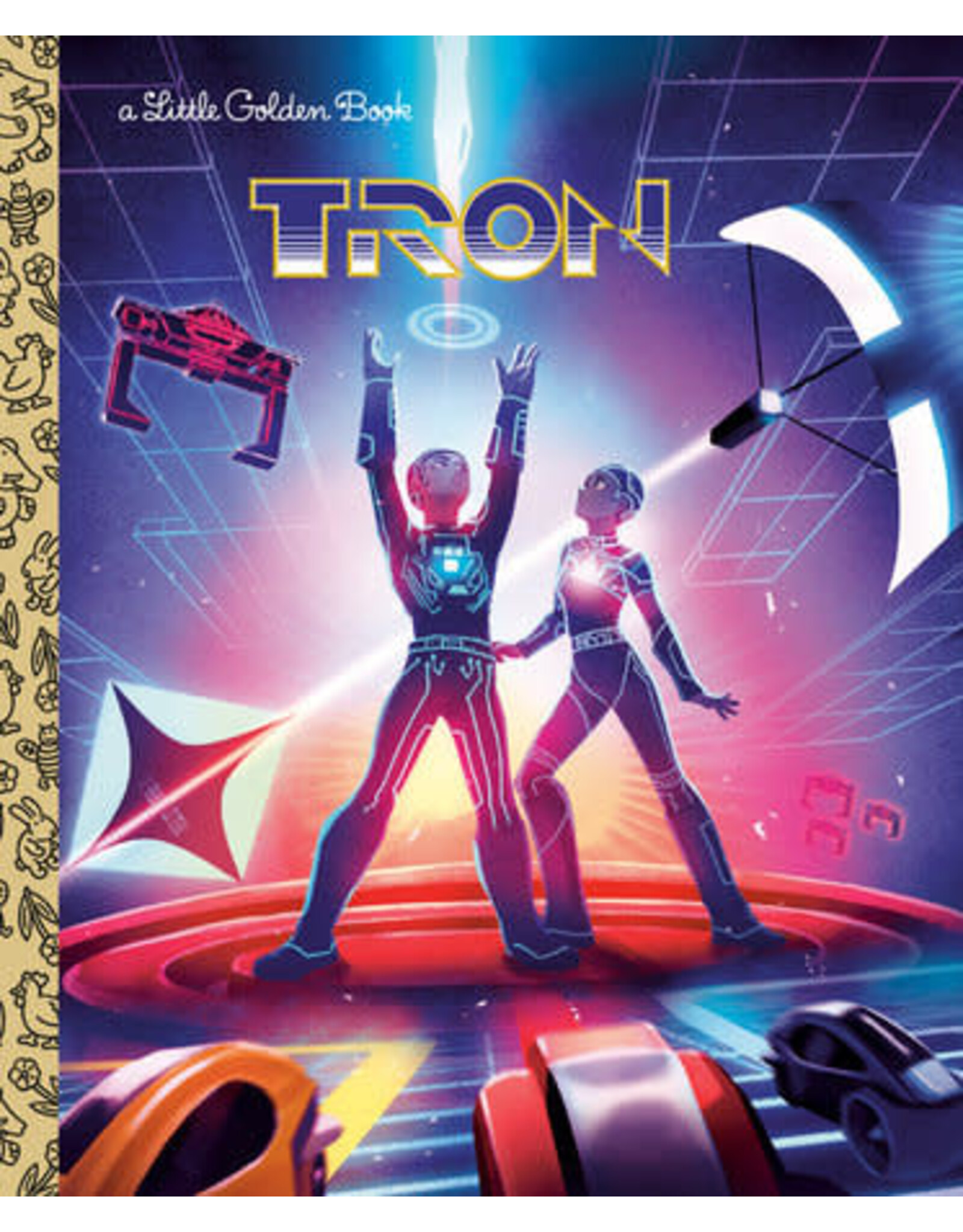 Little Golden Books Disney Tron Little Golden Book
