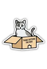 Stickers Northwest Think Outside The Box Cat Sticker