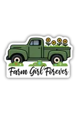 Stickers Northwest Farm Girl Forever Truck Sticker