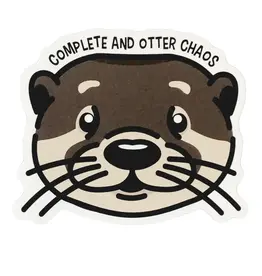 Stickers Northwest Complete and Otter Chaos River Otter Sticker