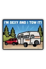 Stickers Northwest I'm Sexy and I Tow It Trailer Sticker