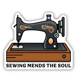 Stickers Northwest Sewing Mends The Soul Sticker