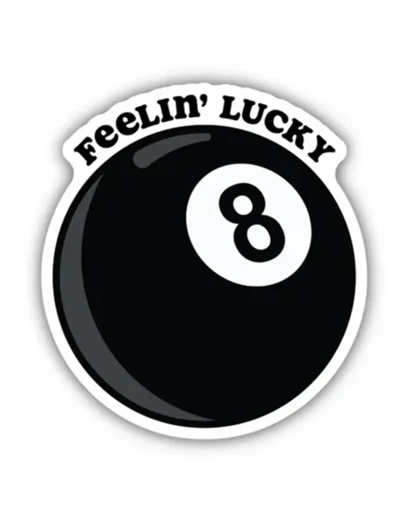 Stickers Northwest Feelin Lucky Eight Ball Sticker