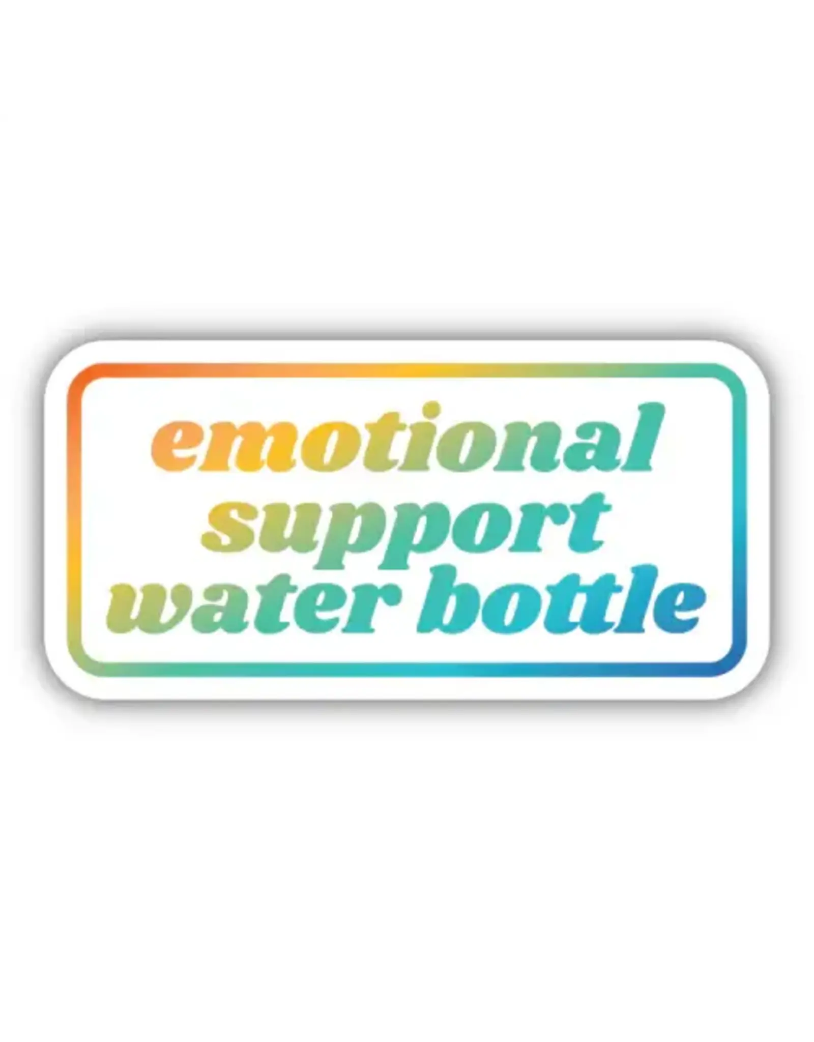 Stickers Northwest Emotional Support Water Bottle Sticker