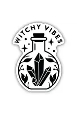 Pipsticks Witchy Vibes Crystal Jar Sticker
