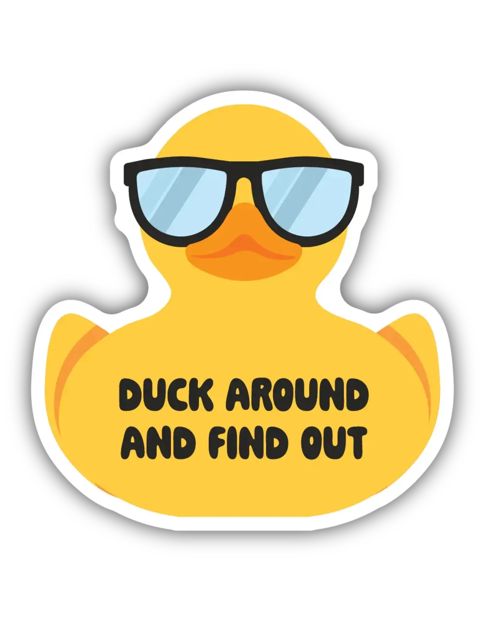 Stickers Northwest Duck Around With Sunglasses Sticker
