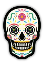 Stickers Northwest Sugar Skull Sticker