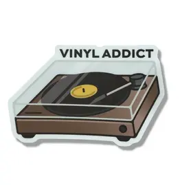 Stickers Northwest Vinyl Addict Record Player Sticker