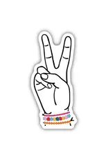 Stickers Northwest Peace Hand With Beads Sticker