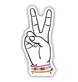 Stickers Northwest Peace Hand With Beads Sticker