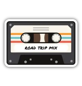 Stickers Northwest Road Trip Mix Cassette Sticker