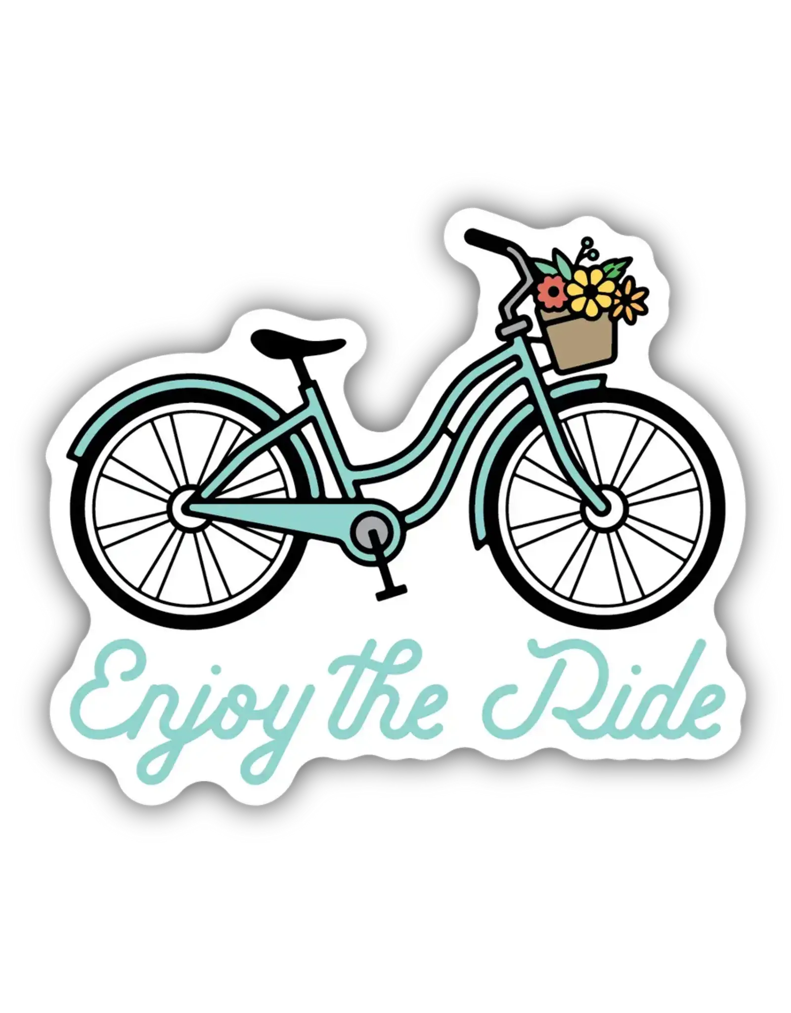 Stickers Northwest Enjoy The Ride Cruiser Bike Sticker