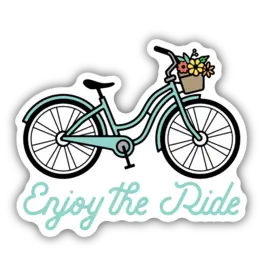 Stickers Northwest Enjoy The Ride Cruiser Bike Sticker