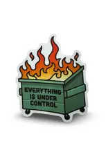 Stickers Northwest Everything Is Under Control Dumpster Fire Sticker