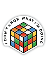 Stickers Northwest I Don't Know What I'm Doing Rubik's Cube Sticker