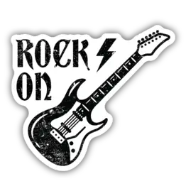 Stickers Northwest Rock On Electric Gutair Sticker