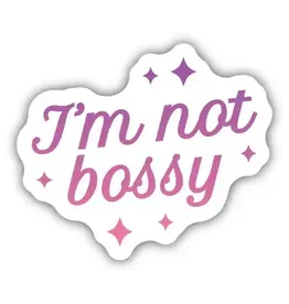 Stickers Northwest I'm Not Bossy Sticker