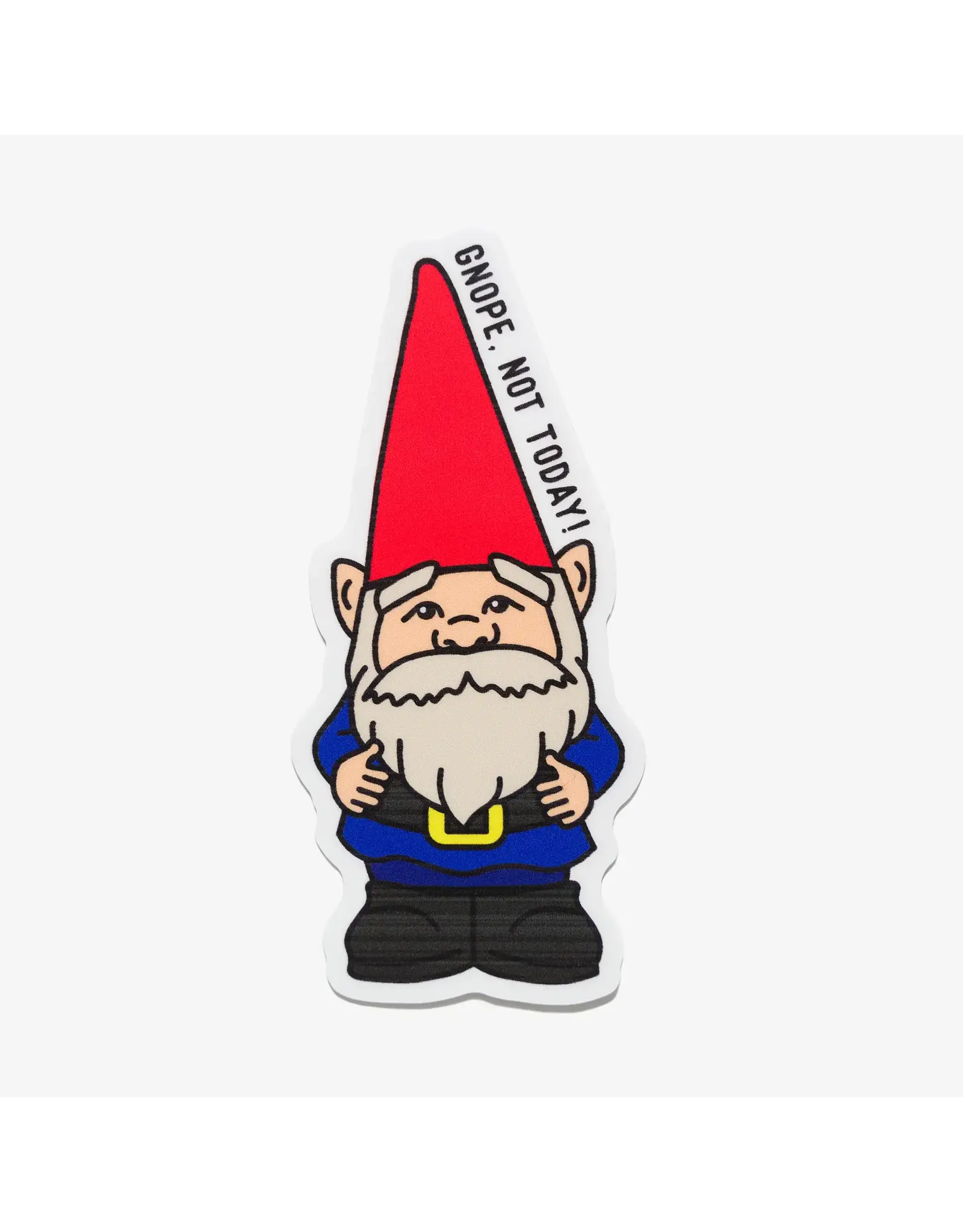 Stickers Northwest Gnope Not Today Gnome Sticker