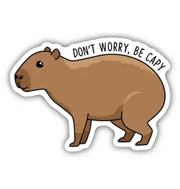 Stickers Northwest Don't Worry Be Capy Capybara Sticker